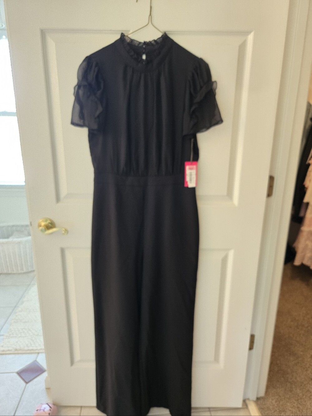 Vince Camuto Black Pants Jumpsuit 8 NWT